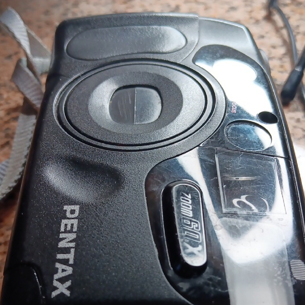 Pentax Black Film Camera